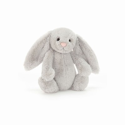 Jellycat Bashful Silver Bunny Australia | 049135ERX